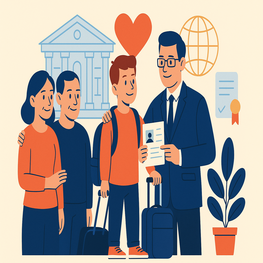 Our educational guardianship services abroad for students and their parents