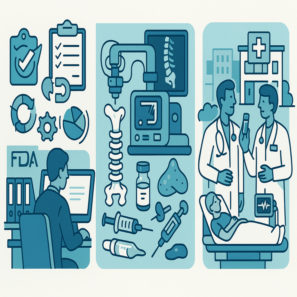 Our intermediary and legal services for bringing innovative medical products to market